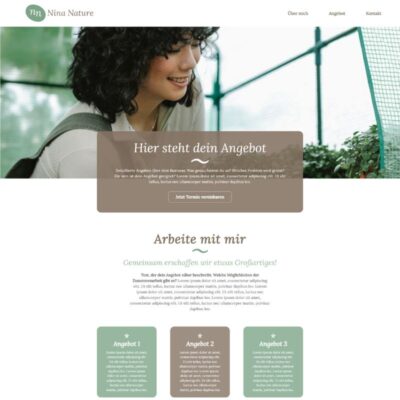 OnePager Nina Nature